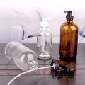 8oz 16oz 1000ml Empty Amber Glass Bottles with Black Lotion Pumps